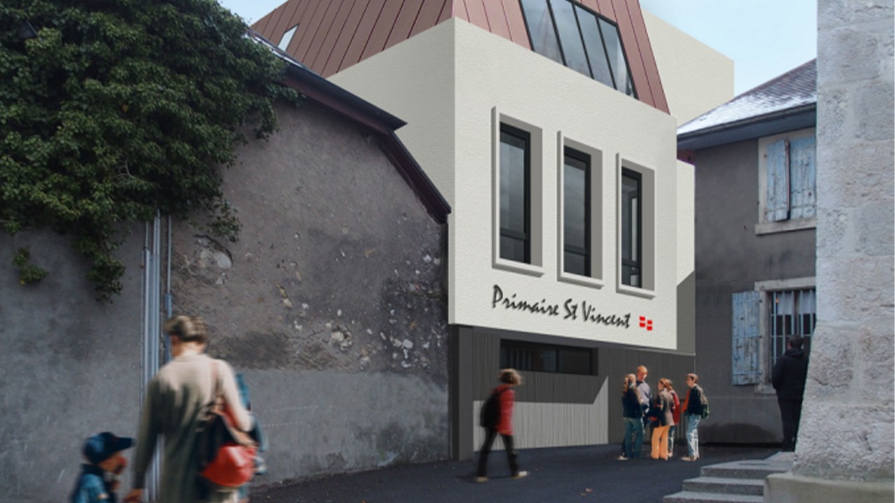 École primaire St Vincent en 3D